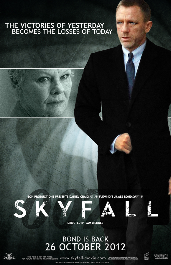 Skyfall 007 Fan Poster By Sirtobbii D4I4T05 «007 Skyfall»